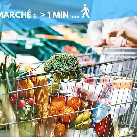 Apartament Le Cocoon - Proche Centre - Climatisation - Wifi